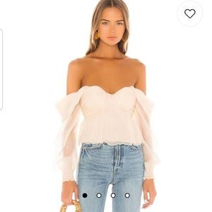 House of harlow burna blouse